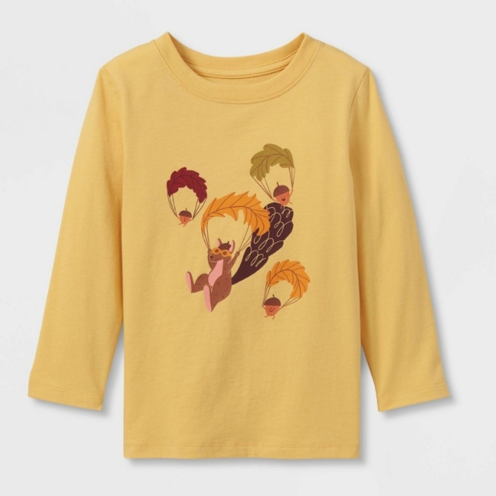 ๐ฏnwt cat and Jack flying squirrel longsleeve tee